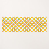 Tapis De Yoga Citrus PopArt (Devant (Horizontal))