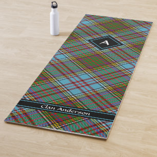 Tapis De Yoga Clan Anderson Tartan Yoga Mat