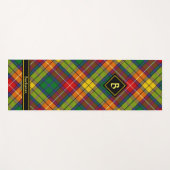 Tapis De Yoga Clan Buchanan Tartan (Devant (Horizontal))