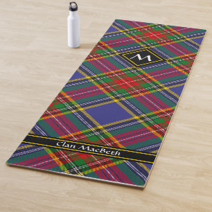 Tapis De Yoga Clan MacBeth Tartan Yoga Mat
