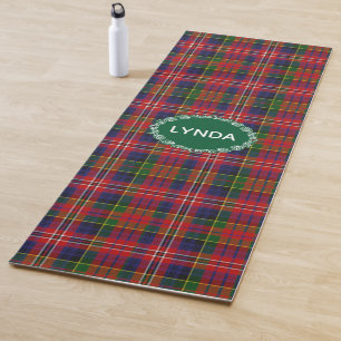 Tapis De Yoga Clan MacPherson Tartan Plaid Yoga Mat