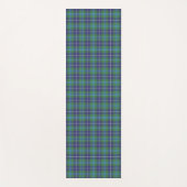 Tapis De Yoga Clan Plaid Douglas Green Check Tartan (Devant)
