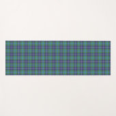 Tapis De Yoga Clan Plaid Douglas Green Check Tartan (Devant (Horizontal))