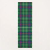 Tapis De Yoga Clan Plaid Duncan Green Blue Check Tartan (Devant)