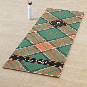 Tapis De Yoga Clan Pollock Tartan Yoga Mat