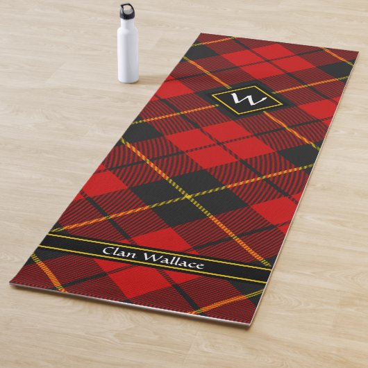 Tapis De Yoga Clan Wallace Tartan Yoga Mat (En situation)