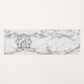 Tapis De Yoga Classic Elegant Marble OM (Devant (Horizontal))