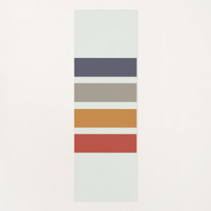 Tapis De Yoga Classic Retro Stripes Douche Rideau Linge
