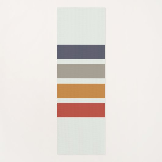 Tapis De Yoga Classic Retro Stripes Douche Rideau Linge (Devant)