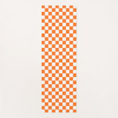 Tapis De Yoga Classic visual salmon checkerboard  (Devant)