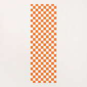 Tapis De Yoga Classic visual salmon checkerboard  (Dos)