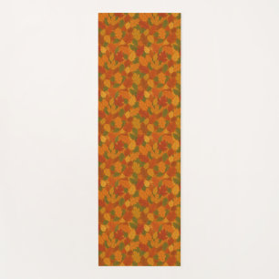 Tapis De Yoga Classique feuilles d'automne à motif