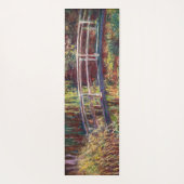 Tapis De Yoga Claude Monet - Eau Lily étang, Harmonie rose (Dos)