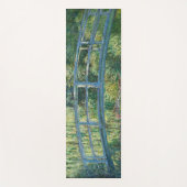 Tapis De Yoga Claude Monet - Eau Lily étang, Harmonie verte (Devant)