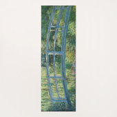 Tapis De Yoga Claude Monet - Eau Lily étang, Harmonie verte (Dos)