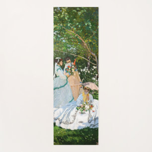 Tapis De Yoga Claude Monet - Les femmes dans le jardin