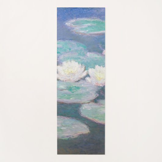 Tapis De Yoga Claude Monet - Lys à eau, effet du soir (Devant)