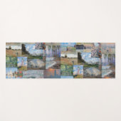 Tapis De Yoga Claude Monet - Patchwork de chefs-d'oeuvre (Devant (Horizontal))