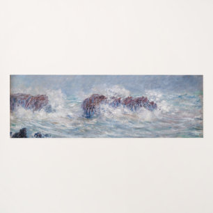 Tapis De Yoga Claude Monet - Tempête au large de la côte Belle-Î