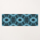 Tapis De Yoga clôture turquoise..... (Devant (Horizontal))