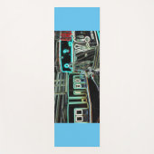 Tapis De Yoga CLRV Neon à stn Yoga Mat (Devant)