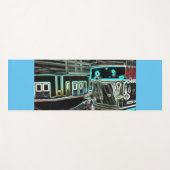 Tapis De Yoga CLRV Neon à stn Yoga Mat (Devant (Horizontal))