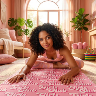 Tapis De Yoga Club de filles
