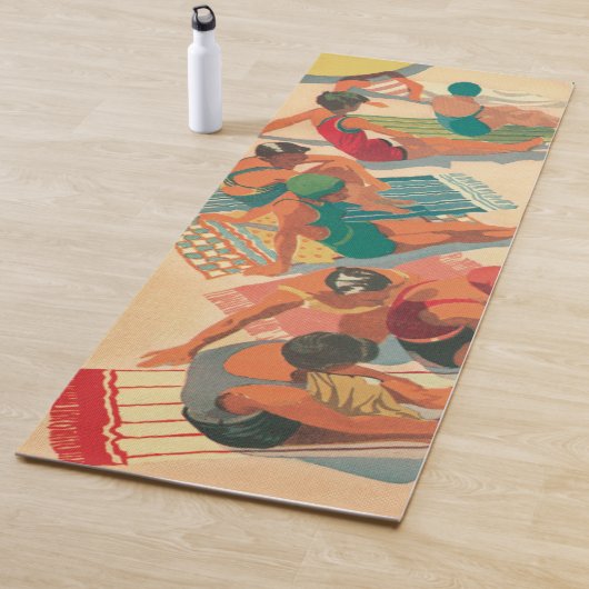 Tapis De Yoga Club de plage de paradis (En situation)