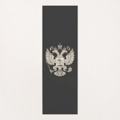 Tapis De Yoga Coat of Arms of Russia - white version (Devant)