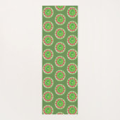 Tapis De Yoga Coeur Chakra Vert Chakra Anahata Yoga Mat (Dos)