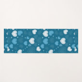 Tapis De Yoga coeur valentin (Devant (Horizontal))
