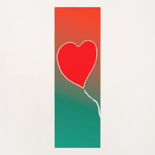 Tapis De Yoga Coeur volant