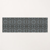 Tapis De Yoga Coeurs de Pretzel (Devant (Horizontal))