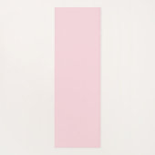 Tapis De Yoga Coeurs roses Avec Texte Personnalisable (Dos)