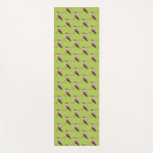 Tapis De Yoga Colibri roux assis en Californie Lilac (Devant)