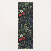 Tapis De Yoga Collage de fleurs sauvages (Devant)