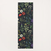 Tapis De Yoga Collage de fleurs sauvages (Dos)