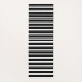 Tapis De Yoga Collage de photos de la famille des monogrammes no (Dos)