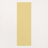 Tapis De Yoga Collage Mandala en jaune (Dos)