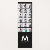 Tapis De Yoga Collage photo moderne de souvenirs| Ajouter votre  (Devant)