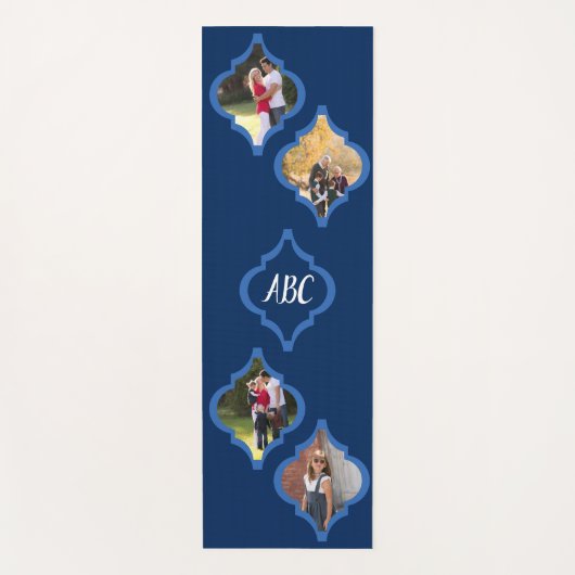 Tapis De Yoga Collage photo Quatrefoil (Devant)
