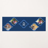 Tapis De Yoga Collage photo Quatrefoil (Devant (Horizontal))