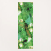 Tapis De Yoga Collage photographique vert Abstrait (Devant)