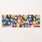 Tapis De Yoga Collection de billes de billard (Devant (Horizontal))