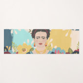 Tapis De Yoga Collection de jardins de Frida (Devant (Horizontal))