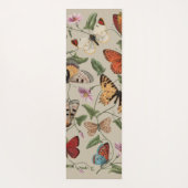 Tapis De Yoga Collection de la papillon Moth Nature Dessin (Dos)
