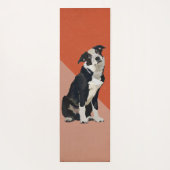 TAPIS DE YOGA COLLIE FRONTALIÈRE (Dos)