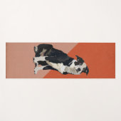 TAPIS DE YOGA COLLIE FRONTALIÈRE (Devant (Horizontal))