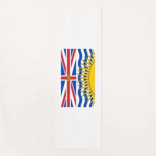 Tapis De Yoga Colombie-Britannique (Province canadienne) (Devant)