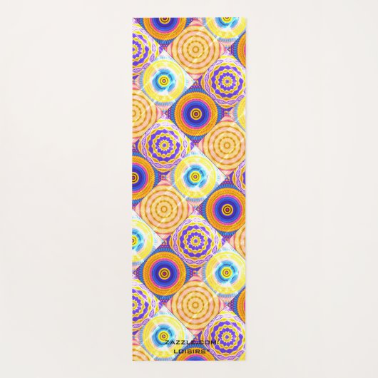 Tapis De Yoga Coloré (Dos)